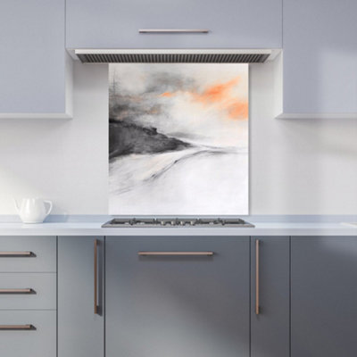 Designer Kitchen Splashbacks Isla Quinn: 00013 Premium Glass Kitchen Splashback W600mm X H650mm from B&Q