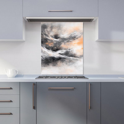 Designer Kitchen Splashbacks Isla Quinn: 00014 Premium Glass Kitchen Splashback W600mm X H750mm from B&Q
