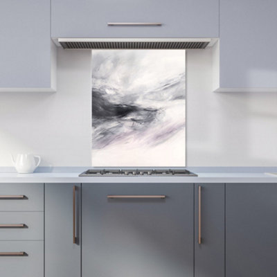 Designer Kitchen Splashbacks Isla Quinn: 00018 Premium Glass Kitchen Splashback W600mm X H750mm from B&Q