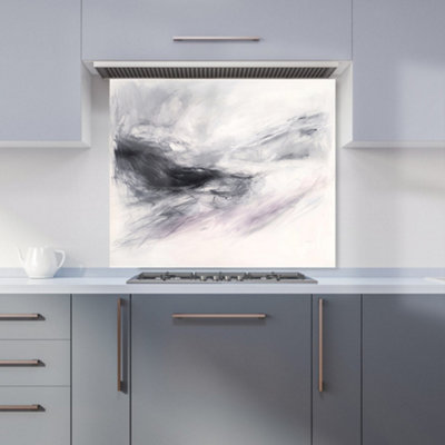 Designer Kitchen Splashbacks Isla Quinn: 00018 Premium Glass Kitchen Splashback W900mm X H750mm from B&Q