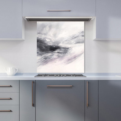 Designer Kitchen Splashbacks Isla Quinn: 00018 Premium Glass Kitchen Splashback W600mm X H650mm from B&Q
