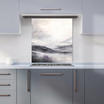 Designer Kitchen Splashbacks Isla Quinn: 00020 Premium Glass Kitchen Splashback W600mm X H650mm from B&Q