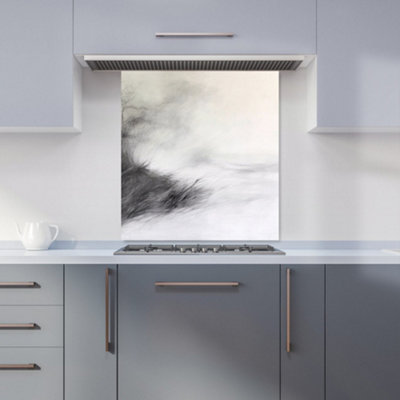 Designer Kitchen Splashbacks Isla Quinn: 00021 Premium Glass Kitchen Splashback W700mm X H750mm from B&Q
