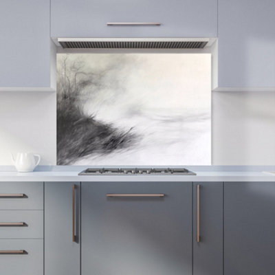 Designer Kitchen Splashbacks Isla Quinn: 00021 Premium Glass Kitchen Splashback W900mm X H650mm from B&Q