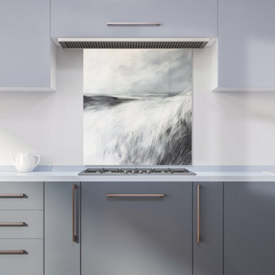 Designer Kitchen Splashbacks Isla Quinn: 00023 Premium Glass Kitchen Splashback W700mm X H750mm from B&Q