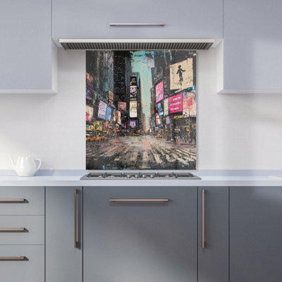 Designer Kitchen Splashbacks Jasper Reed: 00044 Premium Glass Kitchen Splashback W600mm X H650mm from B&Q