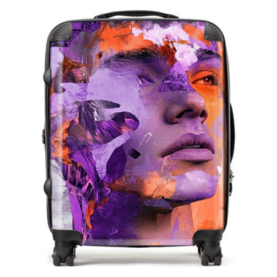 Warren Reed Designer Calista Vale: 00023 SuitcaseLarge from B&Q