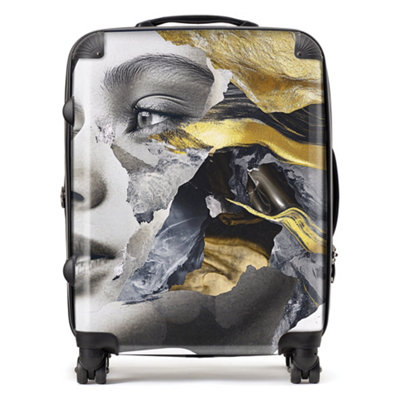 Warren Reed Designer Calista Vale: 00026 SuitcaseLarge from B&Q
