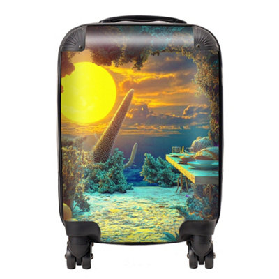 Warren Reed Designer Elena Sable: 00029 SuitcaseSmall from B&Q