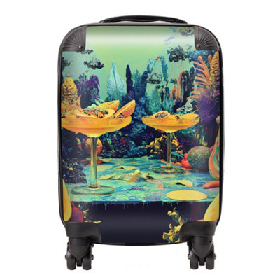 Warren Reed Designer Elena Sable: 00030 SuitcaseMini Cabin from B&Q