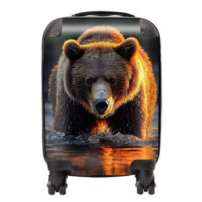 Warren Reed Designer Finn Wilder: 00019 SuitcaseMini Cabin from B&Q