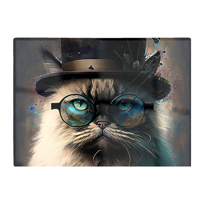 B&Q -  Birman Cat Face Splashart Chopping Board
