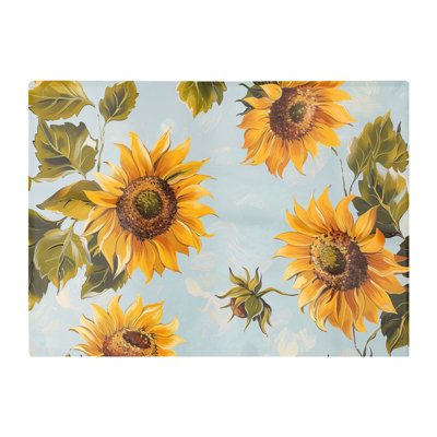B&Q -  Summer Sunflowers Chopping Board