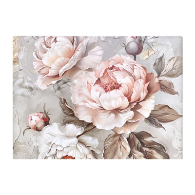 Warren Reed Designer Vintage Rose Elegance Chopping Board from B&Q
