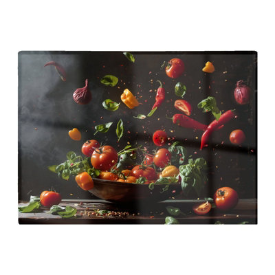 Warren Reed Designer Dynamic Levitation: Vegetable Ballet Chopping Board from B&Q