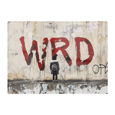 B&Q - Banksy Inspired:  Chopping Board