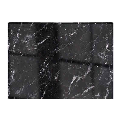 B&Q -  Polished Black Quartz Effect Chopping Board