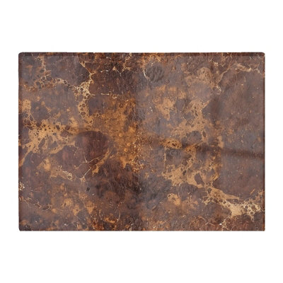 B&Q -  Brown Quartz Effect Chopping Board