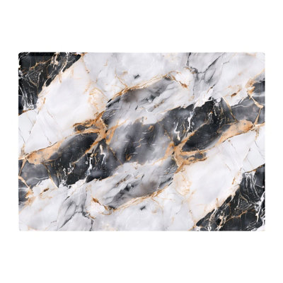 B&Q -  Exquisite White Marble Effect Chopping Board