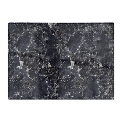 B&Q -  Black Quartz Effect Chopping Board