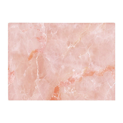 B&Q -  Sweet Peach Quartz Effect Chopping Board