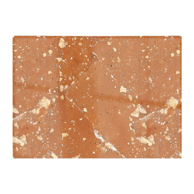 B&Q -  Pale Terracotta Quartz Effect Chopping Board