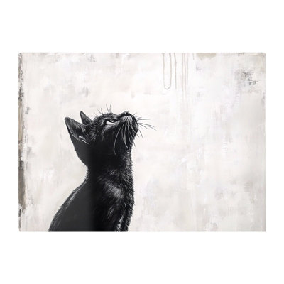 B&Q -  Thoughtful Banksy Inspired Cat Chopping Board