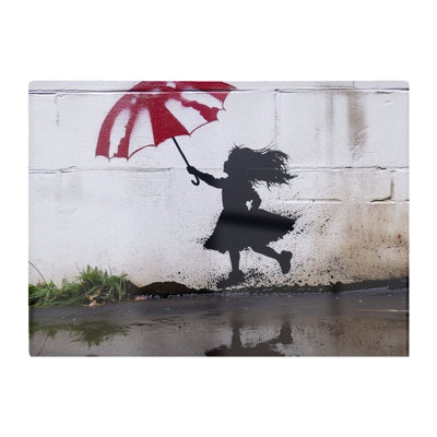 Warren Reed Designer Memories Of Jumping In Puddles Chopping Board from B&Q