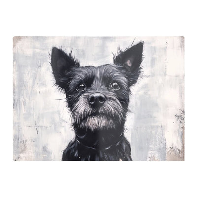 B&Q -  Banksy Inspired Little Terrier Dog Chopping Board