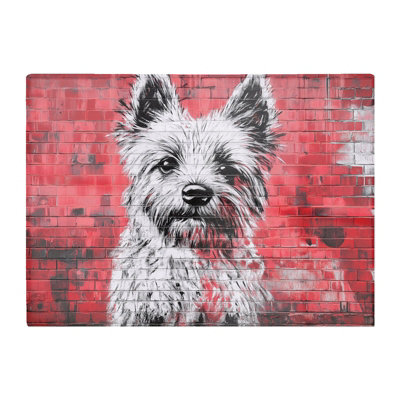 B&Q -  Banksy Inspired West Highland Terrier Chopping Board