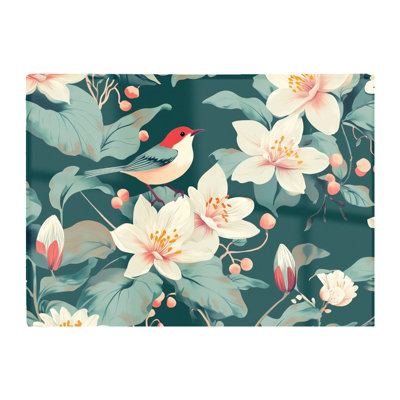 B&Q -  A Bird Amongst The Lillies Chopping Board