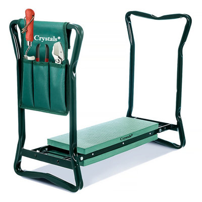 B&Q -  Portable Garden Kneeler Foam Kneeling Stool Tool Bag Padded Seat Seat Pad
