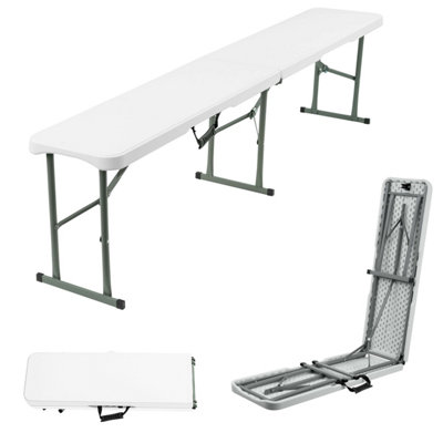 Crystals Heavy Duty Folding Trestle Bench Ideal For Catering, Camping, Picnic, Bbq & Party 6Ft B&Q