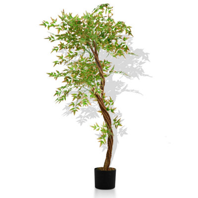 Crystals 150Cm Artificial Nandina Tree Realistic Indoor Faux Plant In Pot