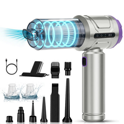 B&Q -  Cordless Handheld Car Vacuum Cleaner 20000Pa Powerful Dual Suction