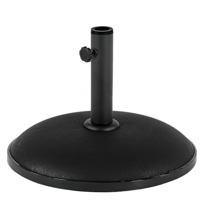 Crystals 11Kg Heavy Duty Concrete Round Umbrella Parasol Base Stand from B&Q