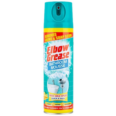 Elbow Grease Bathroom Mousse Cleaner 600Ml X 1 from B&Q
