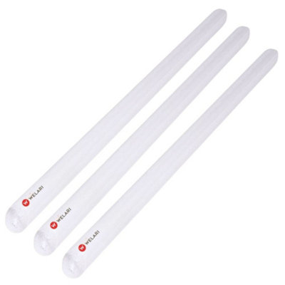 Welari White Damask Banqueting Roll (10M X 1.2M) X 3 from B&Q