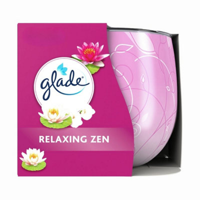 Glade Candle Relaxing Zen 120G X 1 from B&Q