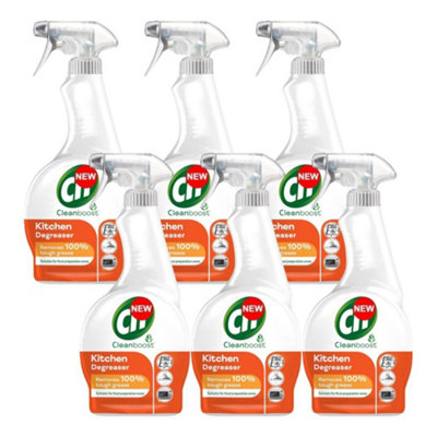 Cleanboost Kitchen Degreaser Spray 700Ml X 6Compatible With Cif Kitchen Surface Cleaner For Food Preparation Area from B&Q