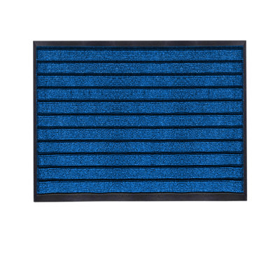 Bedlooms Blue Pvc Rubber Mat 60X90CmNon Slip Anti-Fatigue Indoor Outdoor Long Entrance And Door & Kitchen Mat from B&Q