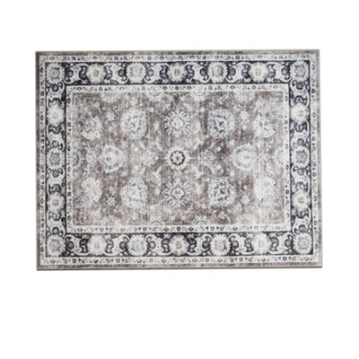 Bedlooms Harmony Cashmere Rug 40X60CmModern Area RugAnti SlipStain ResistantDoorKitchen & Floor Mat from B&Q