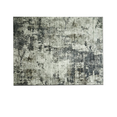 Bedlooms Frost Cashmere Rug 40X60CmModern Abstract RugAnti SlipStain ResistantDoorKitchen & Floor Mat from B&Q