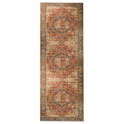 Bedlooms Majestic Cashmere Rug 80X150CmModern Area RugAnti SlipStain ResistantCorridor & Hallway Runner from B&Q