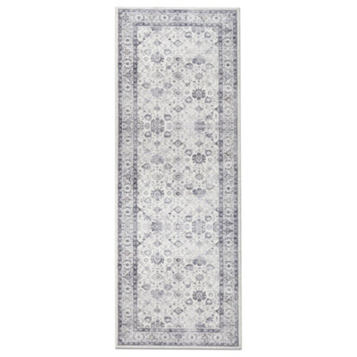 Bedlooms Serene Cashmere Rug 80X150CmTraditional RugNon SlipStain ResistantCorridor & Hallway Runner from B&Q