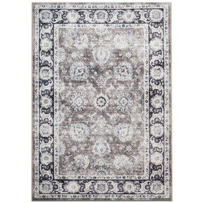 Bedlooms Harmony Cashmere Rug 120X170CmModern Area RugAnti SlipStain ResistantBed & Dining Room Rug from B&Q