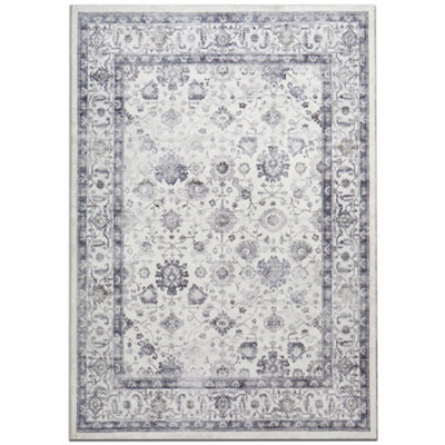 Bedlooms Serene Cashmere Rug 240X320CmTraditional RugNon SlipStain ResistantLiving Area & King Size Bedroom Rug from B&Q