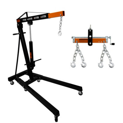 T-Mech Engine Crane 1 Tonne & Load Leveller from B&Q