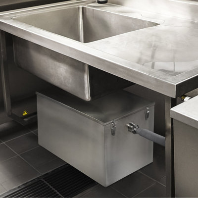 MonsterShop Kukoo Commercial Grease Trap120 Litres from B&Q