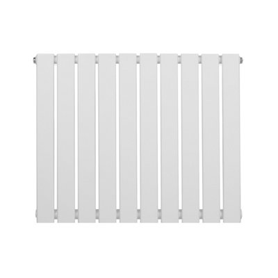 B&Q -  Flat Single Column Radiator 600mm X 700mm Modern Designer Single Panel